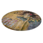 ヴィンテージ魚座の女性ゴシッククラシック体 カッティングボード (角)