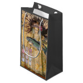 ヴィンテージ魚座の女性ゴシッククラシック体 スモールペーパーバッグ (正面アングル)