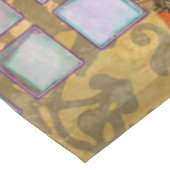 ヴィンテージ魚座の女性ゴシッククラシック体 テーブルクロス (アングル)