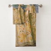 ヴィンテージ魚座の女性ゴシッククラシック体 バスタオルセット (インサイチュ)