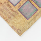 ヴィンテージ魚座の女性ゴシッククラシック体 フリースブランケット (角)