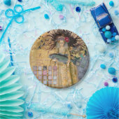 ヴィンテージ魚座の女性ゴシッククラシック体 ペーパープレート (パーティー)