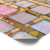 ヴィンテージ魚座の女性ゴシッククラシック体 ポスター (角)