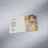 ヴィンテージ魚座の女性ゴシッククラシック体 マグネット名刺 (インサイチュ)