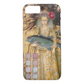 ヴィンテージ魚座の女性ゴシッククラシック体 Case-Mate iPhoneケース (裏面)