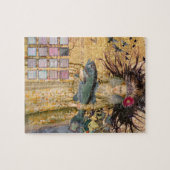 ヴィンテージ魚座の女性ルネッサンスゴシックWhims ジグソーパズル (横)