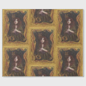 ヴィンテージ魚座ラッピング紙 ラッピングペーパー (フラット)