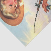 ヴィンテージ魚釣りピン留め 薄葉紙 (詳細)