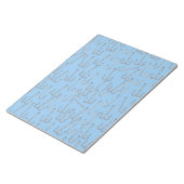 ヴィンテージ魚釣りフック ノートパッド (アングル)