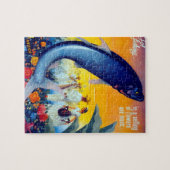 ヴィンテージ魚釣りベラクルスメキシコ旅行観光 ジグソーパズル (横)