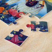 ヴィンテージ魚釣りベラクルスメキシコ旅行観光 ジグソーパズル (側面)