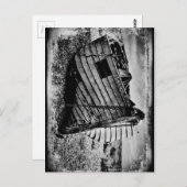 ヴィンテージ魚釣りボート。 ポストカード (正面/裏面)