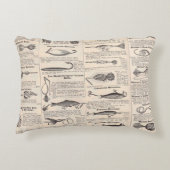 ヴィンテージ魚釣りルアー:アンティーク1900年代の漁師 アクセントクッション (正面)