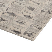 ヴィンテージ魚釣りルアー：アンティーク1900年代の漁師 カッティングボード (角)