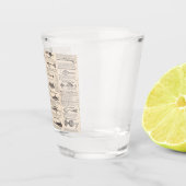 ヴィンテージ魚釣りルアー：アンティーク1900年代の漁師 ショットグラス (右)