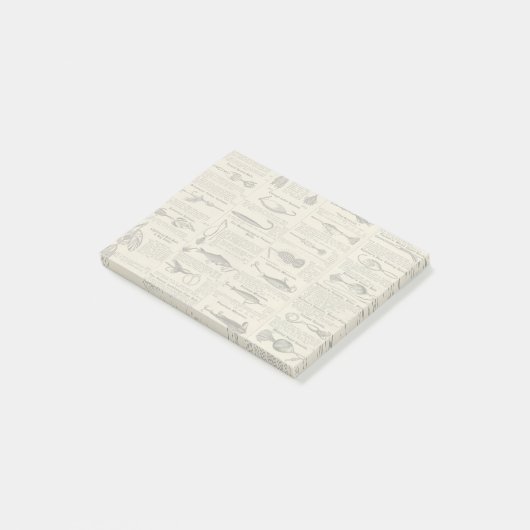 ヴィンテージ魚釣りルアー:アンティーク1900年代の漁師 ポストイット (アングル)