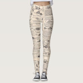 ヴィンテージ魚釣りルアー：アンティーク1900年代の漁師 レギンス (正面)