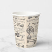 ヴィンテージ魚釣りルアー:アンティーク1900年代の漁師 紙コップ (右)