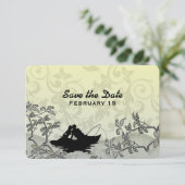 ヴィンテージ魚釣り愛好家ブルーイエローザデイト 招待状 (スタンド正面)