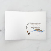 ヴィンテージ魚釣り棒 カード (内部)