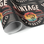 ヴィンテージ魚釣り限定 ラッピングペーパー (ロールコーナー)