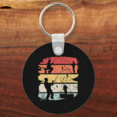 ヴィンテージ魚釣り キーホルダー (正面)