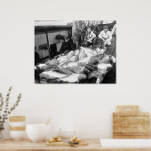 ヴィンテージ魚釣り、1900年代初期 ポスター (キッチン)