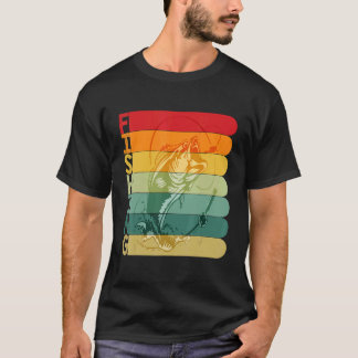 ヴィンテージ魚釣り Tシャツ