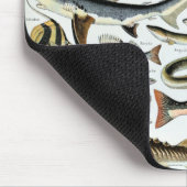 ヴィンテージ魚 マウスパッド (コーナー)