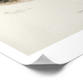 ヴィンテージ魚 – マス湖 ポスター (角)