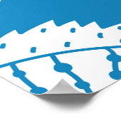 ヴィンテージ魚：装飾イラストレーションセット。 ポスター (角)