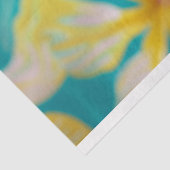 ヴィンテージ鮮やかフローラキングカニの切り離し 薄葉紙 (詳細)