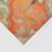 ヴィンテージ鮮やかフローラキングカニの切り離し 薄葉紙 (詳細)