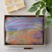 ヴィンテージ鮮やかフローラキングカニの切り離し 薄葉紙 (ギフト)