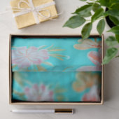 ヴィンテージ鮮やかフローラキングカニの切り離し 薄葉紙 (ギフト)