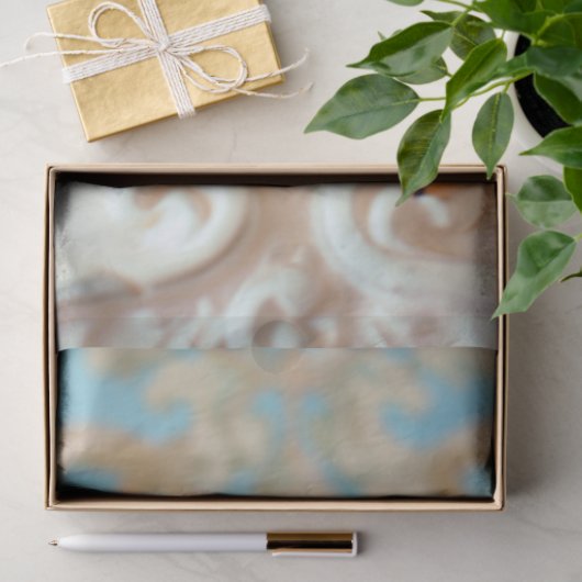 ヴィンテージ鮮やかフローラキングカニの切り離し 薄葉紙 (ギフト)