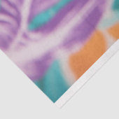 ヴィンテージ鮮やかフローラ魚の切り離し 薄葉紙 (詳細)