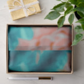 ヴィンテージ鮮やかフローラ魚の切り離し 薄葉紙 (ギフト)