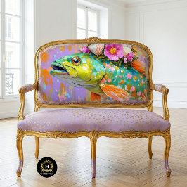 ヴィンテージ鮮やかフローラ魚の切り離し 薄葉紙