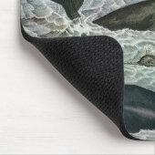 ヴィンテージ鯨、アザラシ及びセイウチ、海産動物 マウスパッド (コーナー)