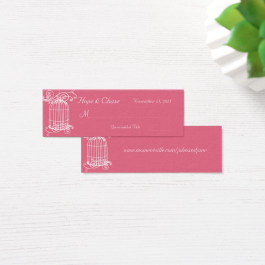 ヴィンテージ鳥かごハニーサックル座席表 (デスク)