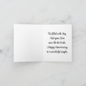 ヴィンテージ鳥の分社記念日カード シーズンカード (内部)