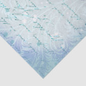 ヴィンテージ鳥の切り離し青 薄葉紙 (詳細)