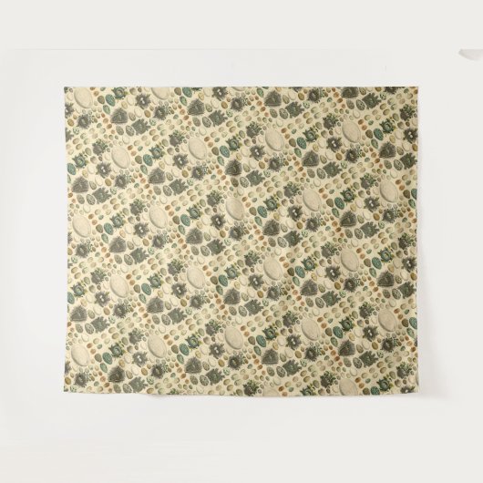 ヴィンテージ鳥の卵ネストアー絵画トの卵 タペストリー (正面(横))