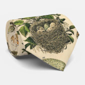 ヴィンテージ鳥の卵ネストアー絵画トの卵 ネクタイ (ロール)