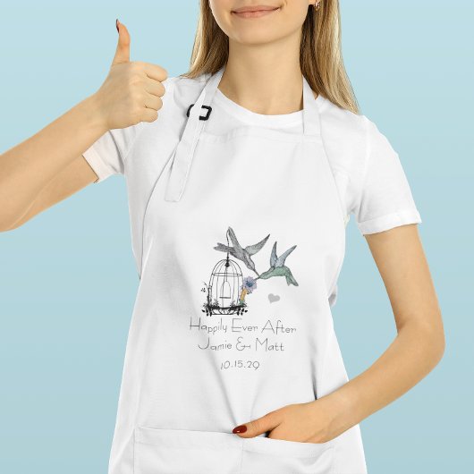 ヴィンテージ鳥の檻が一周忌を楽しむ スタンダードエプロン