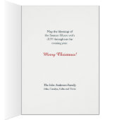 ヴィンテージ鳥の画像すべての生き物の生活クリスマス (内側 (右))