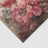 ヴィンテージ鳥の蝶と鳥のデコページ 薄葉紙 (詳細)