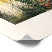 ヴィンテージ鳥イラストレーション ポスター (角)