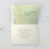 ヴィンテージ鳥バレンタインデー シーズンカード (内部)